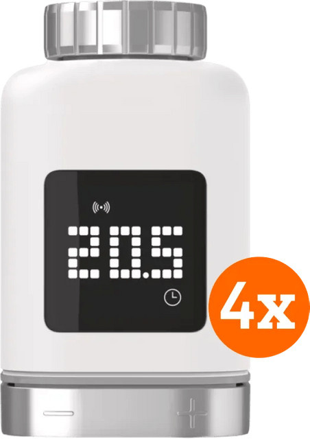 Bosch Smarter Thermostatkopf 2 4er-Pack in Weiß mit App-Steuerung und WLAN-Integration - Bild 1