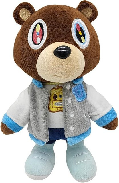 Bai Fen Bai Toys Kanye Teddybär Plüschtier 26cm für Kinder 0–3 Jahre - Bild 1