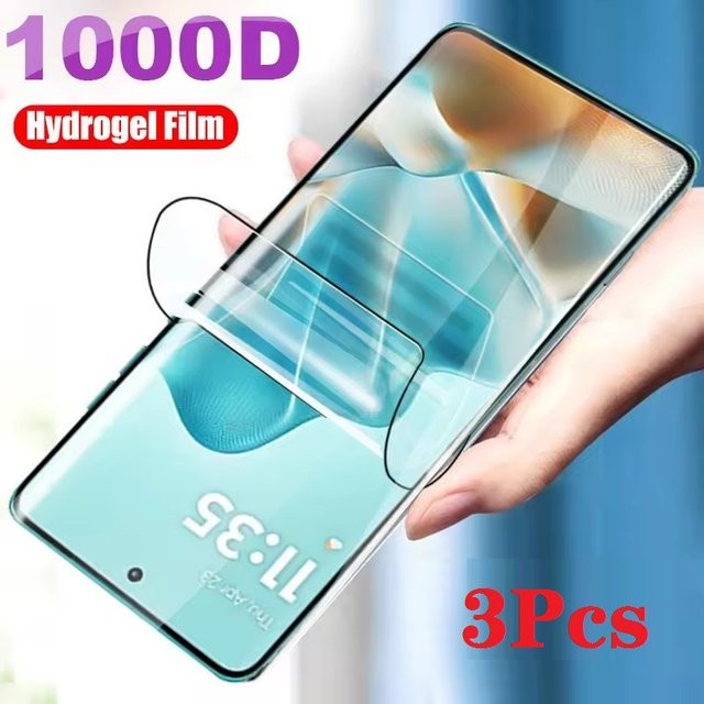3 Stück Hydrogelfolie für Motorola Moto Razr 50 Ultra, 50S Razr+ und Razr 50 (2024) Displayschutzfolie, transparent - Bild 1