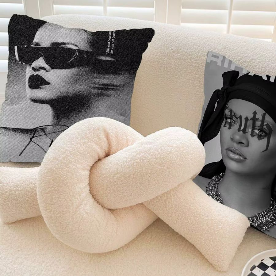 Personalisierter Kissenbezug R-Rihanna für das Kinderzimmer im Wild-Party-Design - Bild 2