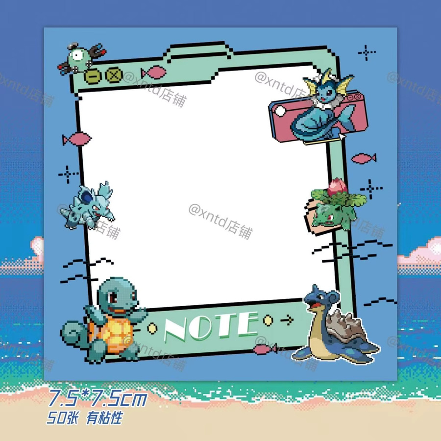 Pokémon Anime Memo-Notizbuch für Schüler in Mehrfarbig - Bild 4