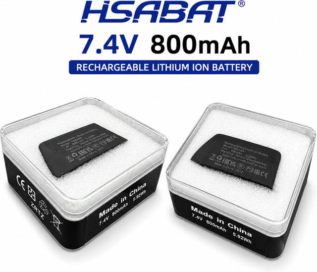 2 Stück SRAM Akku 800mAh Schwarz für XX1 X01 GX AXS Red AXS Force Etap Wireless Elektronische Schaltung - Bild 1