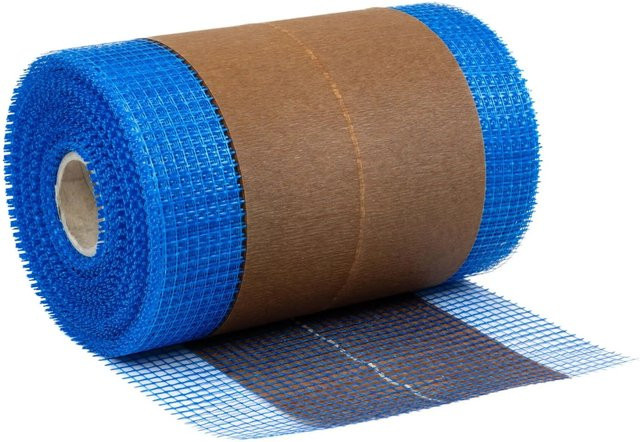Dalsys Balkenfix Glasfasergewebe Blau, Breite: 40 cm, Länge: 50 m, Maschenweite: 10 x 10 mm, 140 g/m² - Bild 1