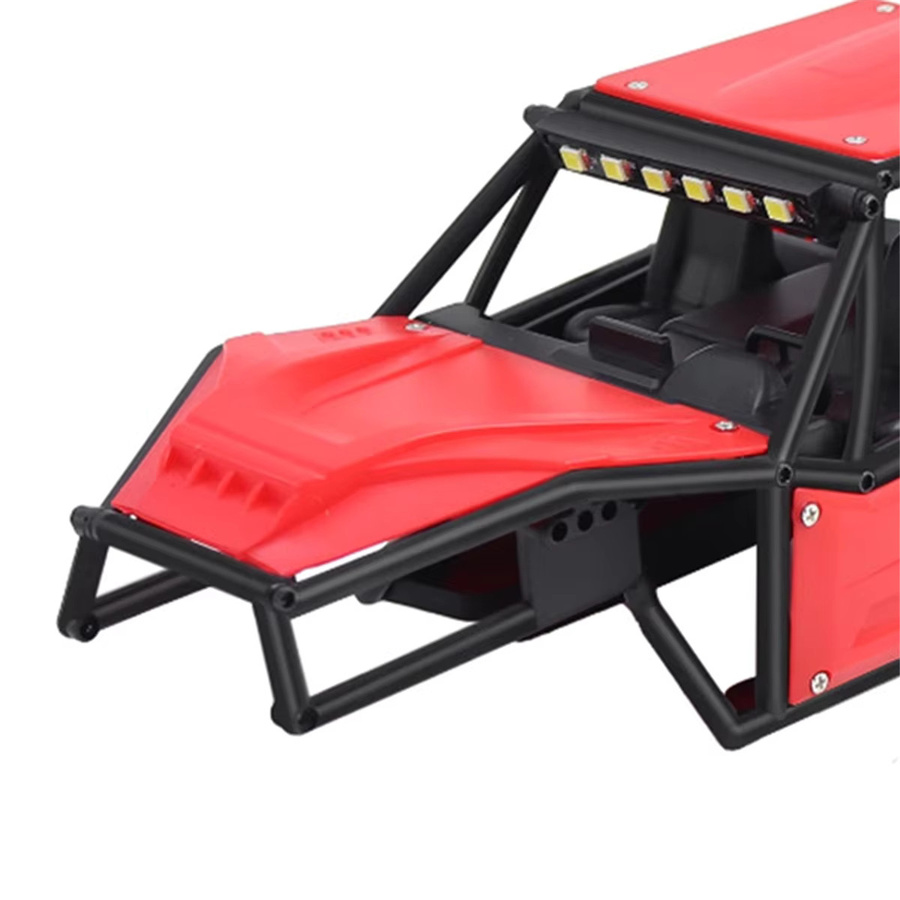 M05K RC Car Body Shell Chassis Kit, 1:18, Rot, Zubehör - Bild 4