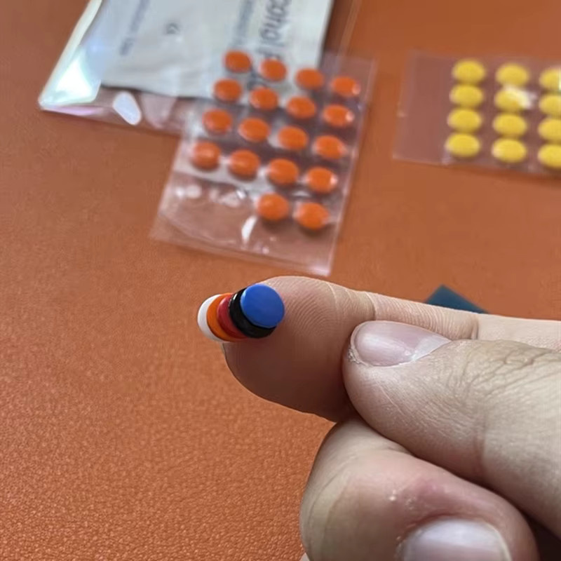 WestLab PTFE UPE Maus-Gleiter mit Schallschutzschaum in Weiß zur Geschwindigkeitsregulierung für Stoff- und Hartglas-Mauspads - Bild 3