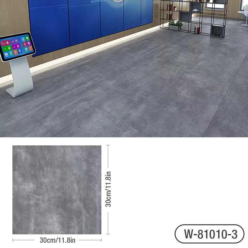 12 Stück selbstklebende PVC-Wandaufkleber von Butchic in quadratischer Form für Fliesen, Boden und Möbel, wasserdichte Tapete in modernem Design - Bild 2