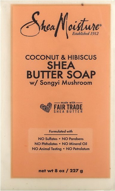 SheaMoisture Sheabutterseife, Kokosnuss und Hibiskus, 227 g - Bild 1
