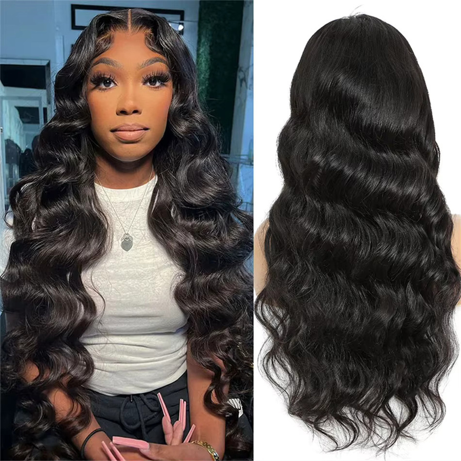 Tomiyaa Lace Front Perücke Echthaar, Körperwelle, 24 Zoll, Damen - Bild 7