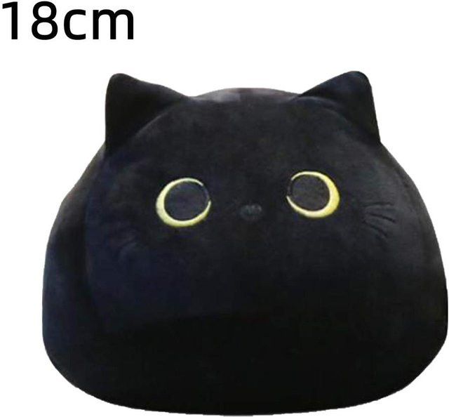 Yiran Health & Beauty Schwarze Katze, Plüschkissen Puppe, ab 12 Jahre - Bild 1