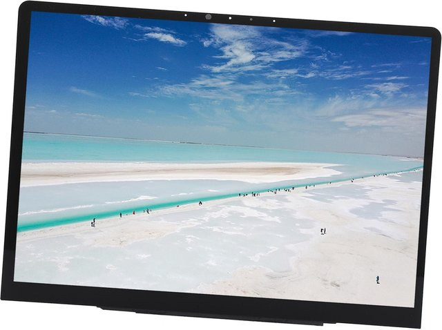 Microsoft Ersatz-Laptop-Bildschirm mit Touchscreen-Digitizer, 12,4 Zoll, 1536x1024 Pixel, Grau - Bild 1