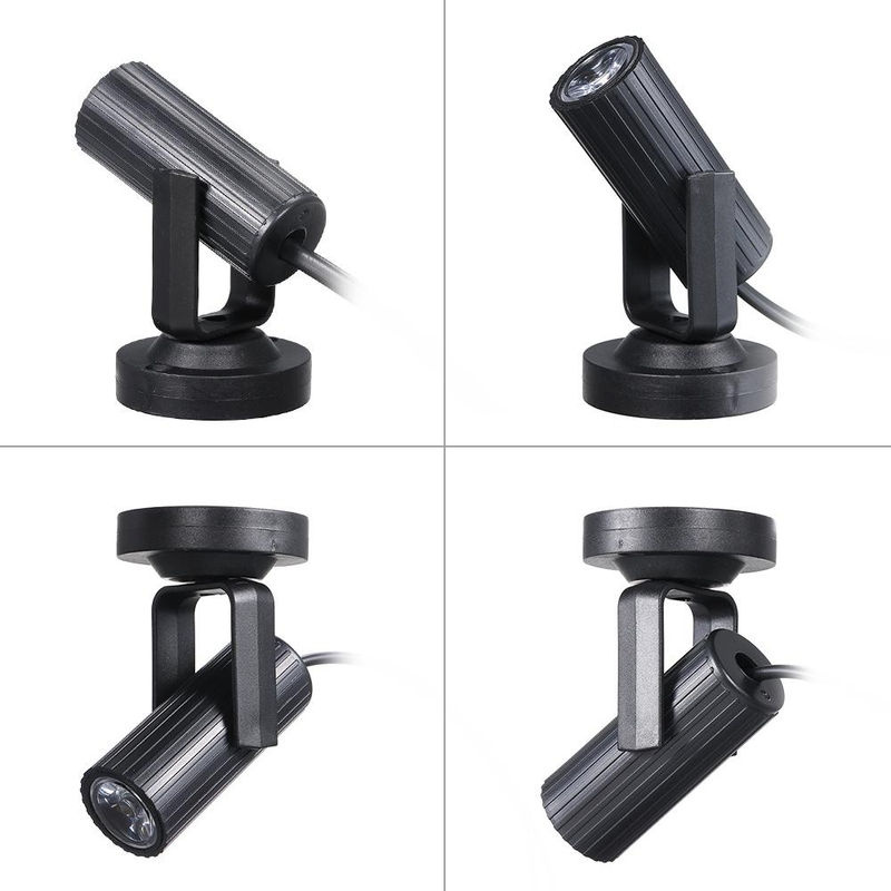 TOMTOP JMS LED Mini Spot Lampe Grün für Bühnenbeleuchtung und Party-Dekoration - Bild 6