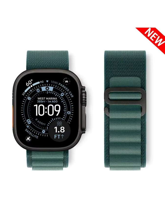 Alpine Uhrenarmband Nylon, Unisex - Bild 3