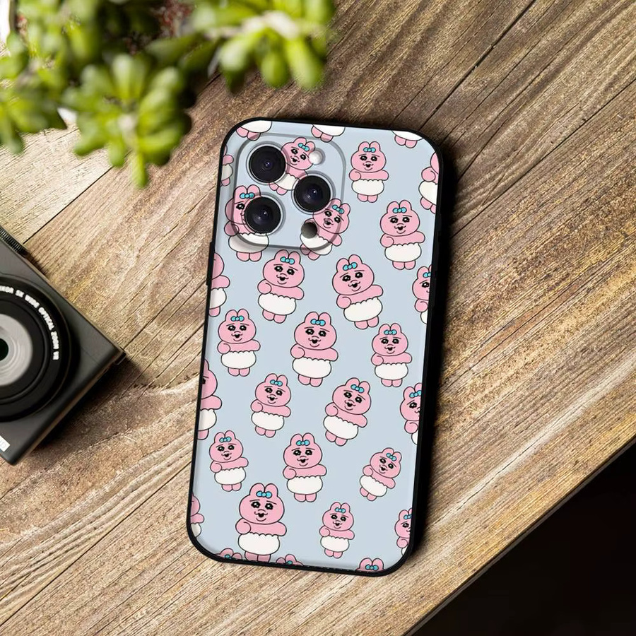 Mesuca O-Opanchu Usagi Handyhülle für iPhone 11 bis 17 Pro Max Plus Mini aus weichem TPU in Multicolour - Bild 5