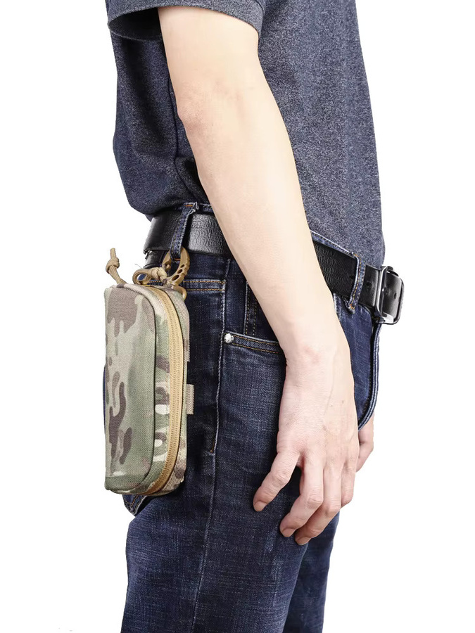 Jarhead Brillenetui Hartschale, Taktische Molle EDC Hüfttasche - Bild 5