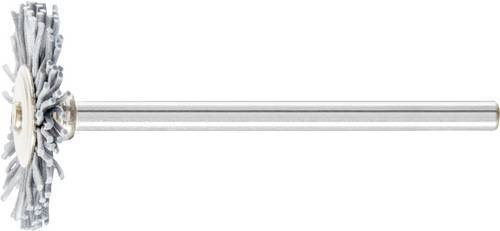 PFERD Miniatur-Rundbürste RBU mit SiC-Filament, Korn 320, Durchmesser: 22 mm, Schaft-Durchmesser: 3 mm, 10er Packung - Bild 1