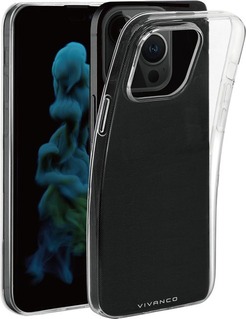 Vivanco Super Slim Cover transparente Handyhülle für iPhone 14 Pro Max - Bild 1