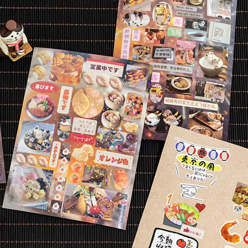 Mr. Paper Japanisches Manga-Stil Aufkleberbuch in Multicolour für DIY-Telefonhüllen und Tagebücher - Bild 4
