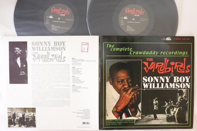 Yardbirds Sonny Boy Williamson Komplette Crawdaddy Aufnahmen LP Schallplatte, Rock & Blues, Schwarz, Gebraucht - Bild 1