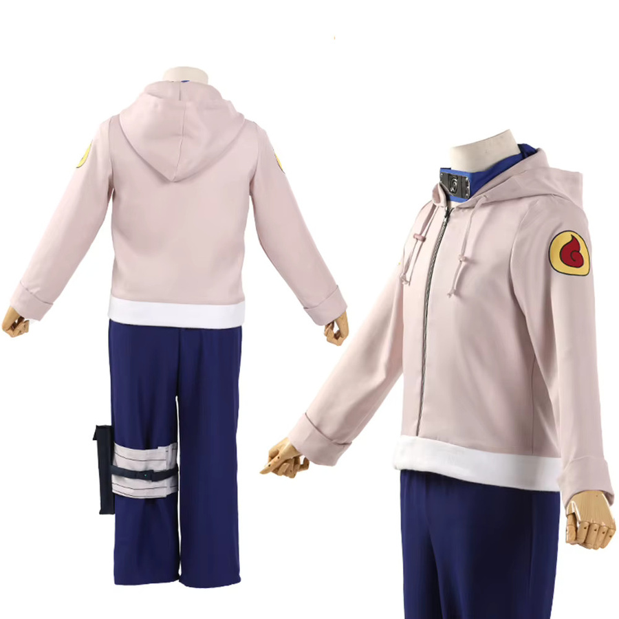 XINGHEDONGMAN Naruto Hyuga Hinata Ninja Anzug, Cosplay Kostüm - Bild 2