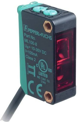 Pepperl+Fuchs Reflexions-Lichttaster ML100-8-HW-350-RT/102/115 in Rot/Mehrfarbig - Bild 1