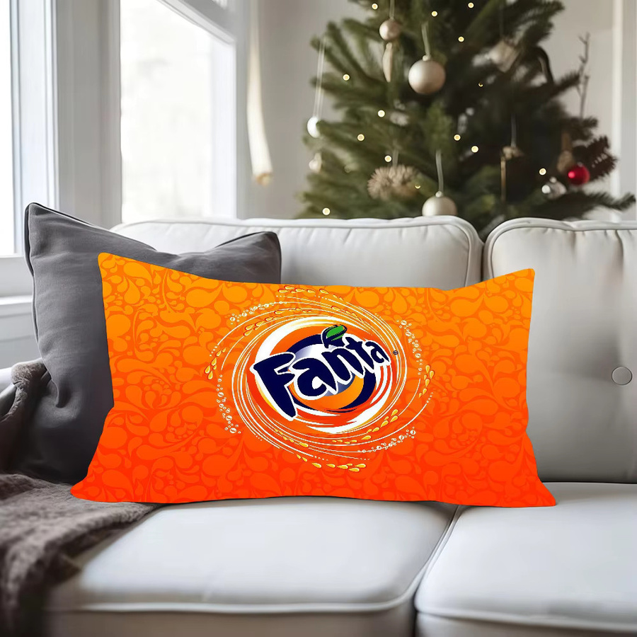 F-FantaS Kissenbezug mit Grafikprint in Orange, rechteckig, B/H: 30 x 30 cm - Bild 3