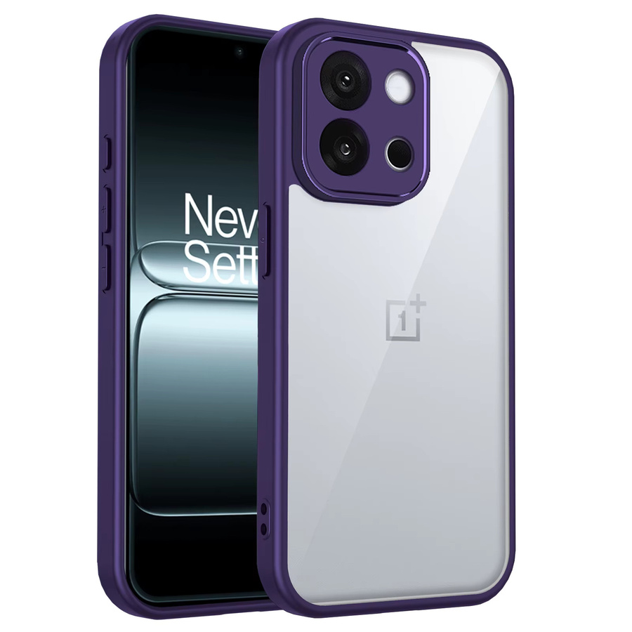 Transparente Silikon Handyhülle mit Luftpolster und matter Rückseite für OnePlus 13t und OnePlus 13s - Bild 2