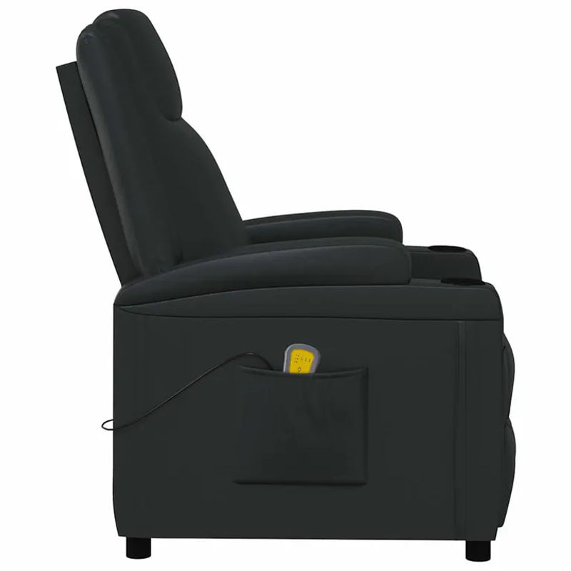 Vidaxl Massagesessel Relaxsessel in Schwarz aus Kunstleder im modernen Design - Bild 5
