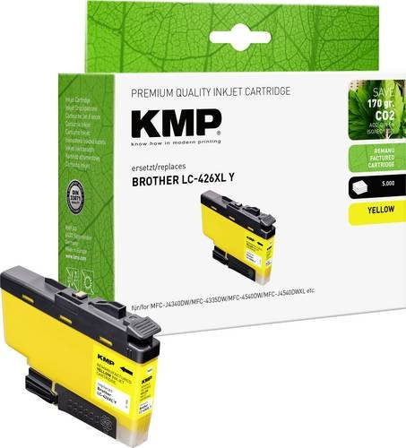 KMP Druckerpatrone kompatibel mit Brother LC426XLY in Gelb - Bild 1