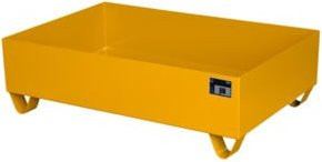Bauer Südlohn Auffangwanne aus Stahl in Orange, B/T: 1200 x 800 mm - Bild 1