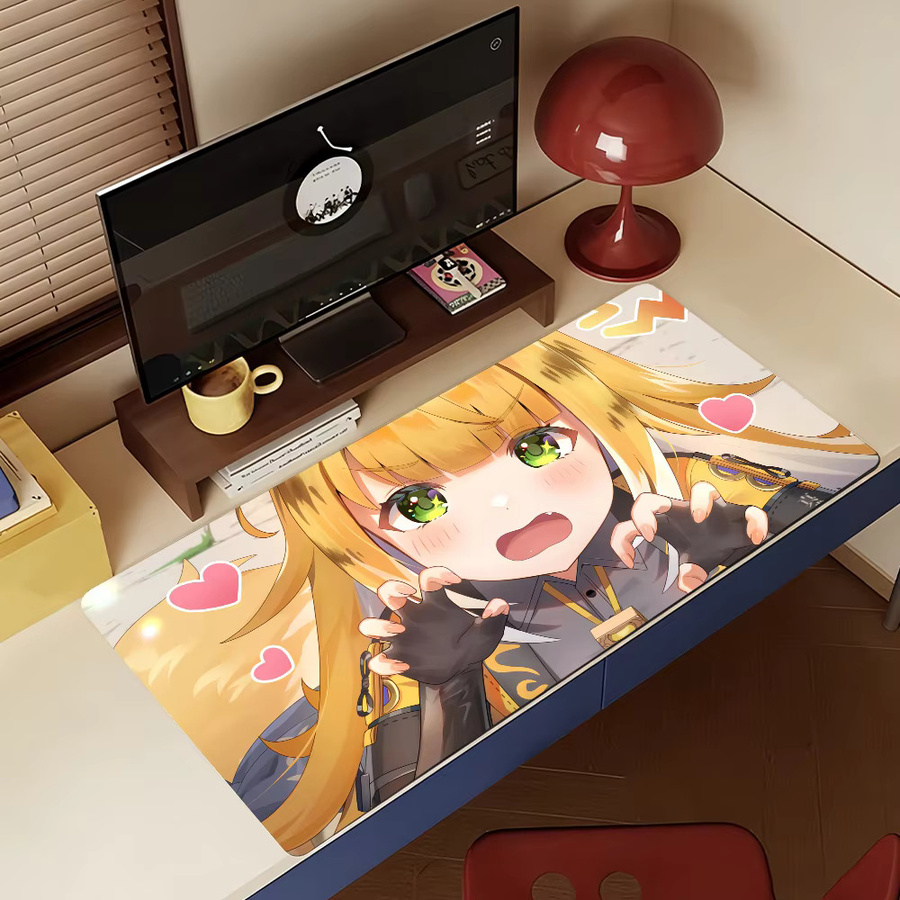 Game ZZZ Jufufu Mauspad Multicolor rutschfeste Gamer-Schreibtischunterlage für Laptop und Büro - Bild 4