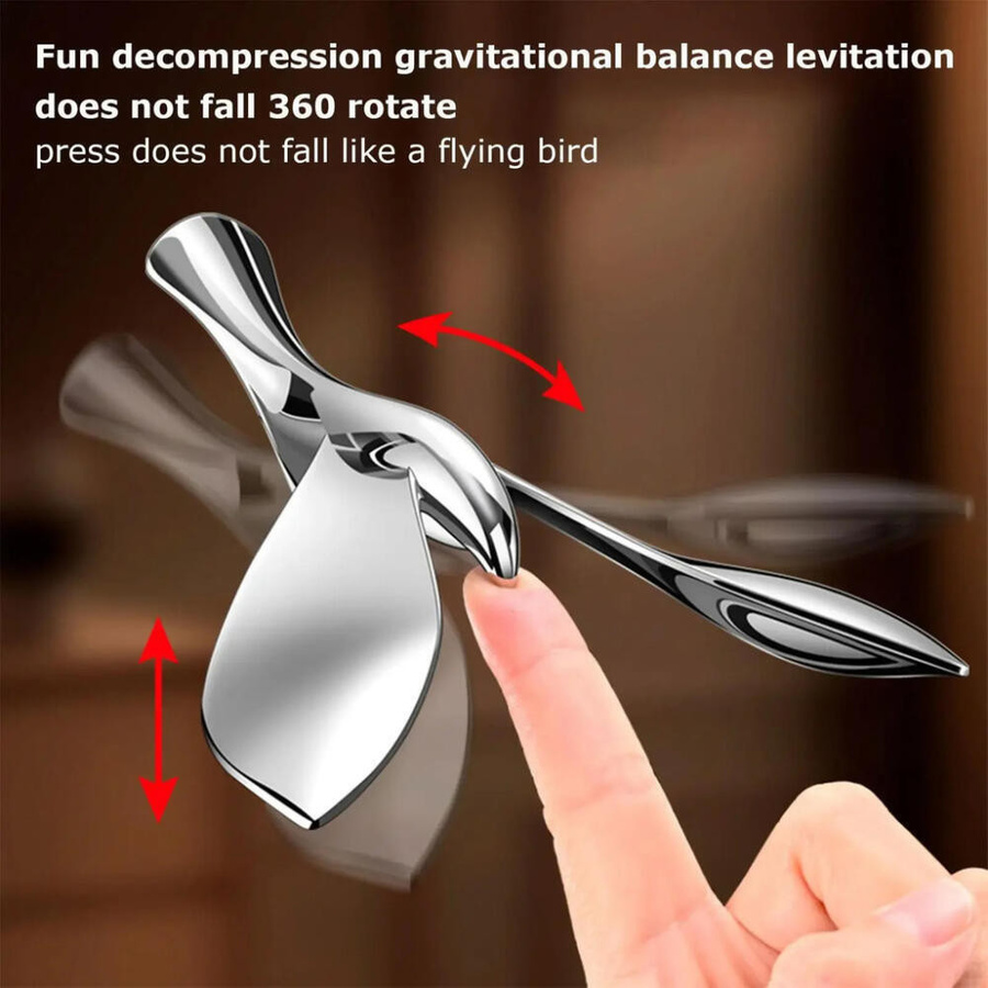 Meiteai-Home Fliegender Vogel Flaschenöffner als manueller Balance-Bieröffner und kreative Dekoration für Bar, Küche und Partys - Bild 3