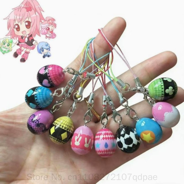 Bandai Shugo Chara Hinamori Amu Ei-Modell Schlüsselanhänger, Unisex - Bild 1