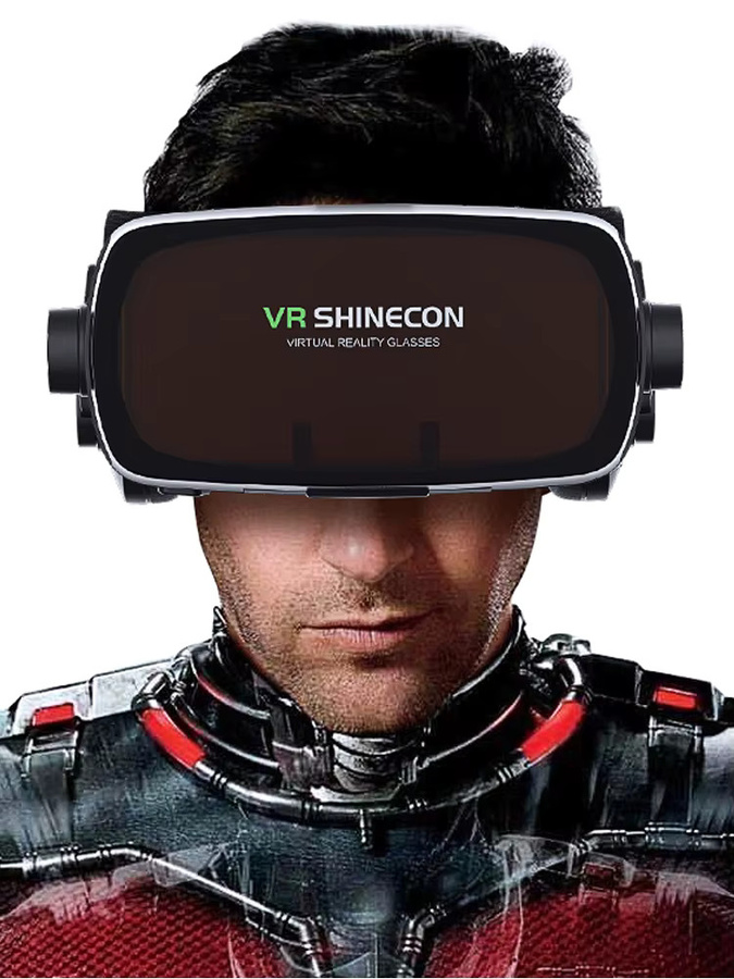 Shinecon VR Shinecon Virtual Reality Headset 3D-Brille für Smartphones in Schwarz - Bild 6