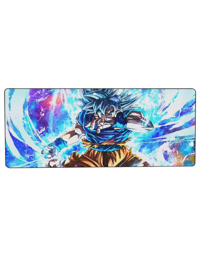 Bandai Dragon Ball Universe Seven Gaming-Mauspad, große Schreibtischunterlage aus Gummi in Multicolour mit genähtem Randdesign - Bild 6