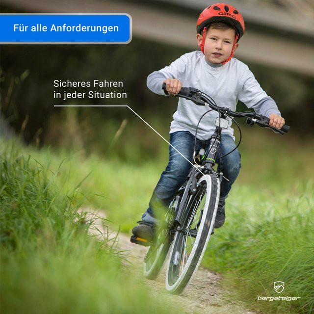 Bergsteiger Mountainbike Kansas, 20 Zoll / 24 Zoll - Bild 1