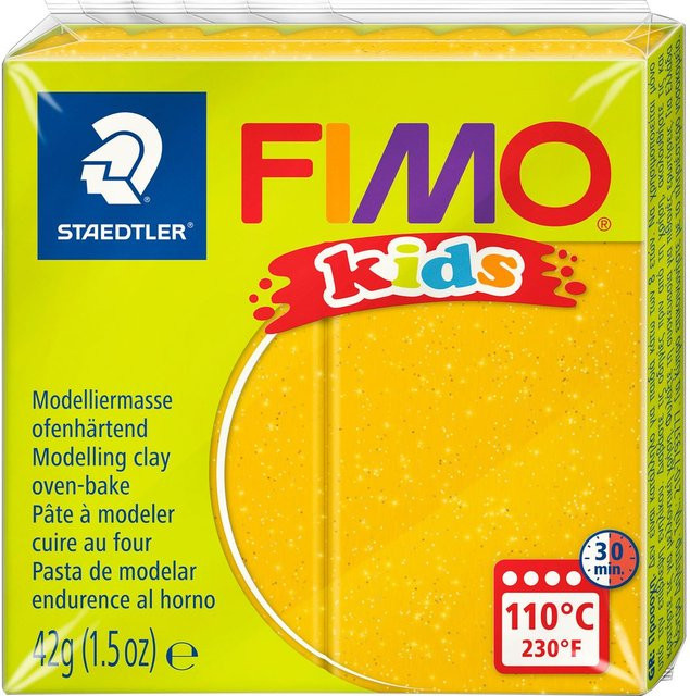 FIMO Modelliermasse Glitter-Gold - Bild 1