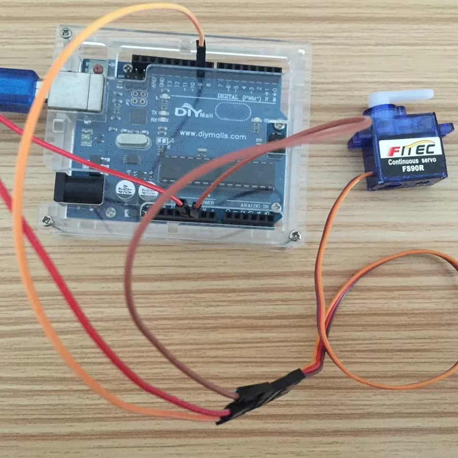 Feetech FS90R Mini-RC-Servo, Mikromotor, 360-Grad-Dauerdrehung - Bild 2