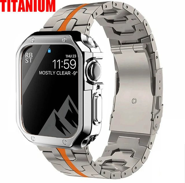 jansin Uhrenarmband Titan, Silber, Herren - Bild 1