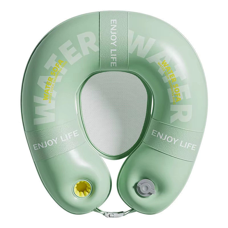 CatXaa U-förmige aufblasbare Hängematte aus dickem PVC für Erwachsene als schwimmende Matratze für Pool, See und Strand - Bild 2
