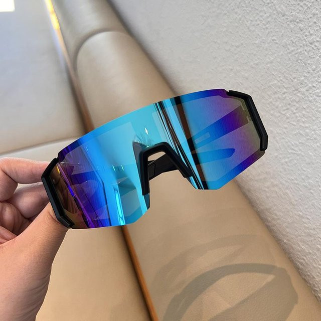 WIKHOSTAR Radsport-Sonnenbrille Damen, Vollrand, Multicolor, Kunststoff - Bild 1
