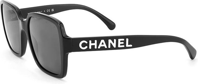 Chanel CH5408-1026S4 Sonnenbrille, Quadratisch, Vollrand, Schwarz, Unisex - Bild 1