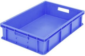 Bito Eurostapelbehälter BN6411 in Blau, B/T/H: 60 x 40 x 13 cm - Bild 1
