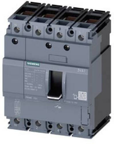 Siemens 3VA1096-4ED46-0AA0 Leistungsschalter in Grau mit einem Einstellbereich von 16 - 16A und einer maximalen Schaltspannung von 690 V/AC - Bild 1