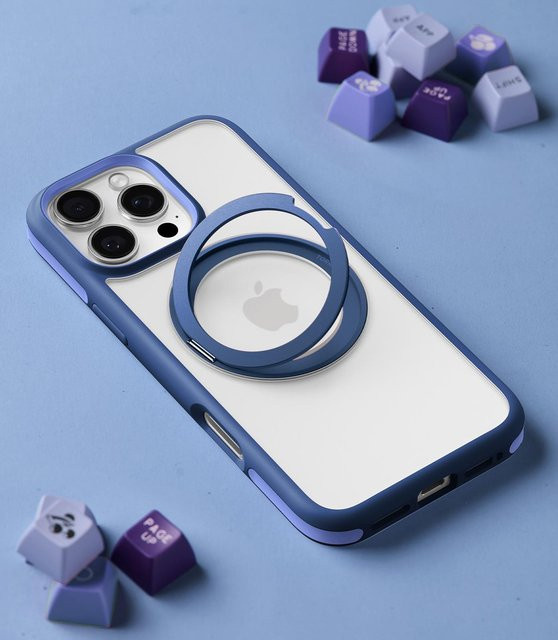 TORRAS Fusion Series Handyhülle für iPhone 16 Pro in Navy Blue - Bild 1