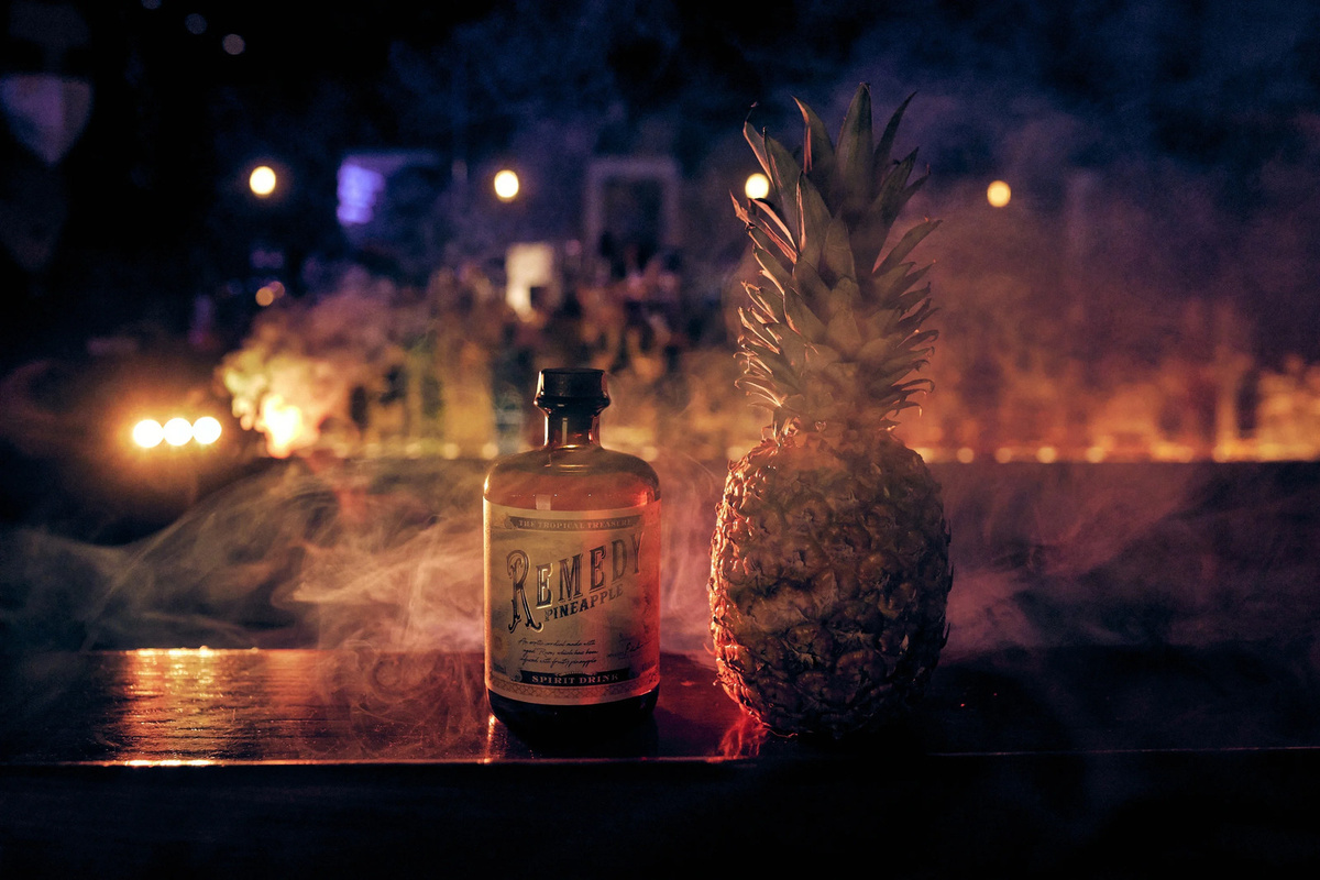 Remedy Spirituose Pineapple, Rum-Basis, 0,7 l - Bild 3