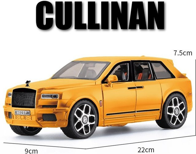 Caipo Rolls-Royce Cullinan SUV Auto Modell, 1:20, Metall, mit Licht und Sound - Bild 1