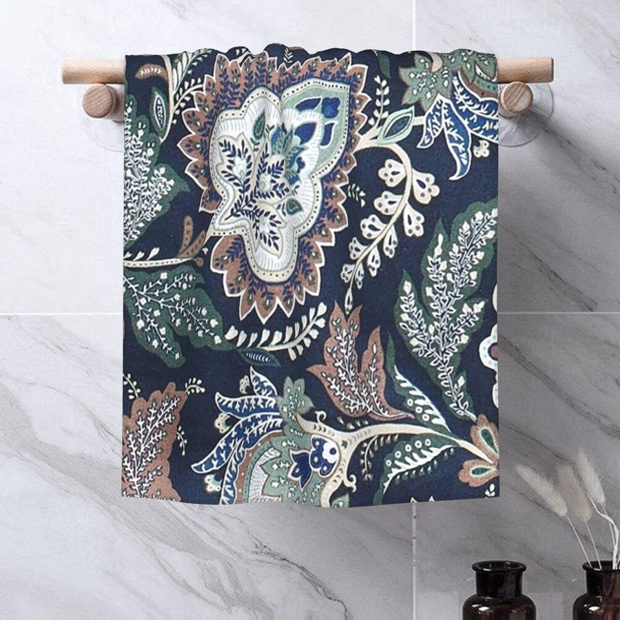 Vera Bradley Gesichtstuch aus Baumwolle mit floralem Muster in Bunt, schnelltrocknend und saugfähig, B: 40 cm, H: 60 cm - Bild 4