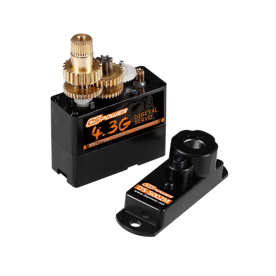 DSPOWER Digital Micro Servo, Metall, Schwarz - Bild 4