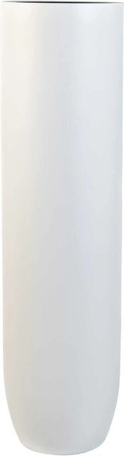 Vivanno Bodenvase Solerio in Weiß aus Fiberglas, B/T/H: 33 x 33 x 120 cm - Bild 1