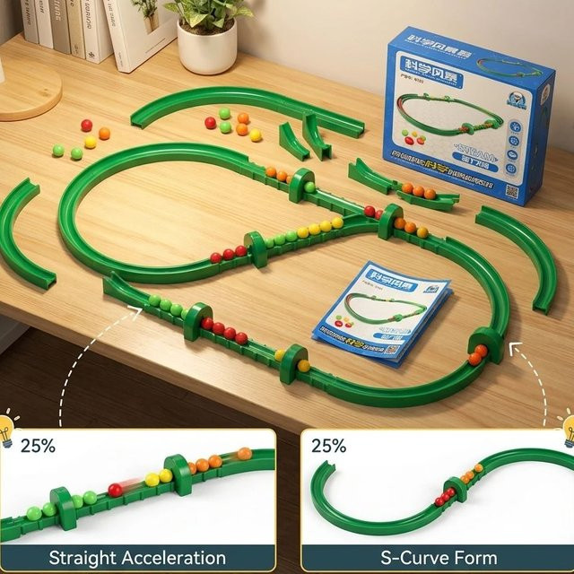 soulbao Magnetische Bausteine, Wissenschafts-Experimentier-Kit, Lernspielzeug, ab 6 Jahren - Bild 1
